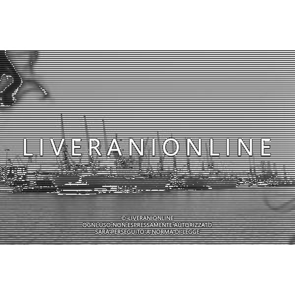 VEDUTE DELLA CITTA \' DI VENEZIA DURANTE IL RESTAURO DEL 1971 - RETROSPETTIVA NELLA FOTO NAVI NEL PORTO COMMERCIALE ©Archivio Giovanni Liverani/AGENZIA ALDO LIVERANI SAS