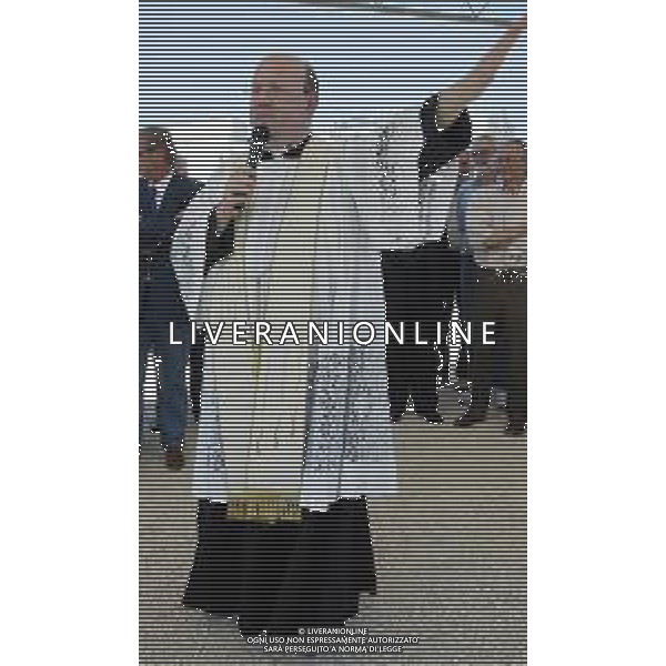 IMOLA FOTO D\'ARCHIVIO DON LUCA DALFIUME PARROCO DELLA CHIESA SAN PIO ©SANNA/AGENZIA ALDO LIVERANI SAS