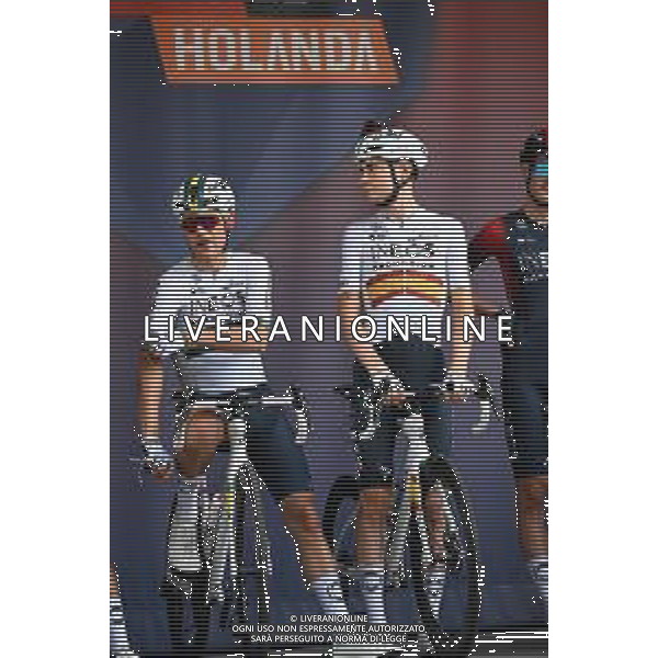 20-08-2022 Vuelta A Espana; Tappa 02 Hertogenbosch - Utrecht; 2022, Ineos - Grenadiers; Rodriguez Cano, Carlos; Plapp, Lucas; Hertogenbosch; ©SIROTTI/AGENZIA ALDO LIVERANI SAS