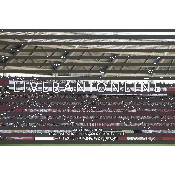 TVMV-Torino 20.08.2022 Stadio Grande Torino ©Manuela Viganti/Agenzia Aldo Liverani Torino vs Lazio Campionato Calcio Serie A TIM 2022/2023 2a giornata Nella foto: striscione dei tifosi nella curva maratona ©Viganti/AGENZIA ALDO LIVERANI SAS