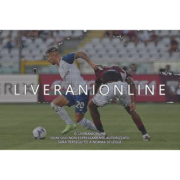 TVMV-Torino 20.08.2022 Stadio Grande Torino ©Manuela Viganti/Agenzia Aldo Liverani Torino vs Lazio Campionato Calcio Serie A TIM 2022/2023 2a giornata Nella foto: mattia zaccagni e wilfried singo ©Viganti/AGENZIA ALDO LIVERANI SAS