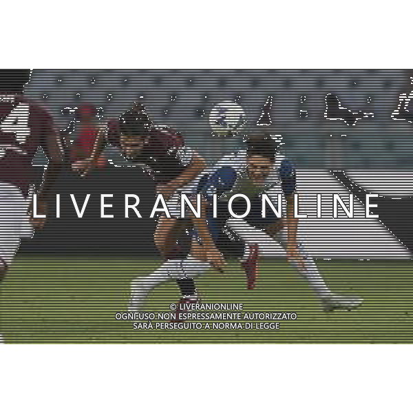 TVMV-Torino 20.08.2022 Stadio Grande Torino ©Manuela Viganti/Agenzia Aldo Liverani Torino vs Lazio Campionato Calcio Serie A TIM 2022/2023 2a giornata Nella foto: ricardo rodriguez e matteo cancellieri ©Viganti/AGENZIA ALDO LIVERANI SAS