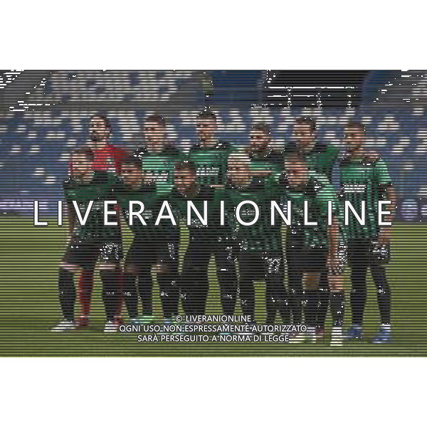 SASSUOLO - LECCE CAMPIONATO CALCIO SERIE A TIM 20.08.2022 NELLA FOTO FORMAZIONE SQUADRA SASSUOLO ©SANTANDREA/AGENZIA ALDO LIVERANI SAS