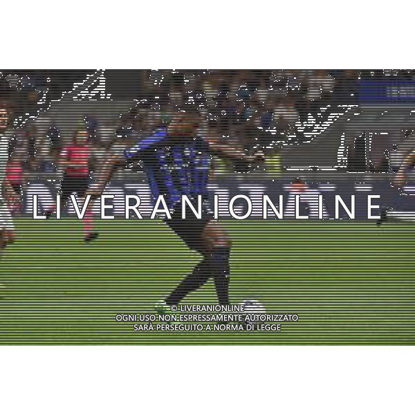 Denzel Dumfries (Inter) occasione da gol Inter vs Spezia Milano 20-08-2022 Stadio Giuseppe Meazza - San Siro Campionato Serie A TIM - 2a giornata foto Roberto Garavaglia/ag. Aldo Liverani sas/AGENZIA ALDO LIVERANI SAS