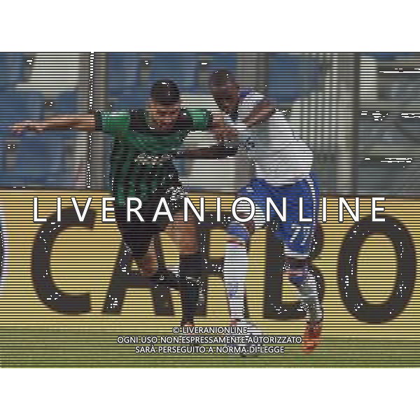 SASSUOLO - LECCE CAMPIONATO CALCIO SERIE A TIM 20.08.2022 NELLA FOTO MARTIN ERLIC E ASSAN CEESAY ©SANTANDREA/AGENZIA ALDO LIVERANI SAS