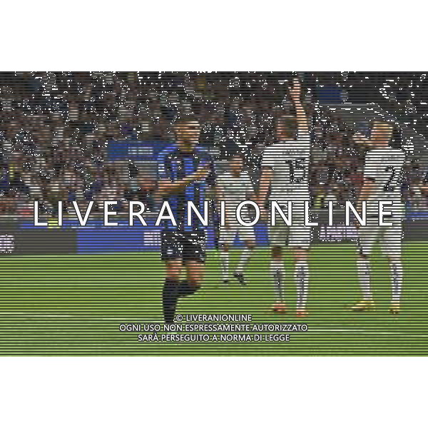 Joaquin Correa (Inter) esulta dopo il gol del 3 a 0 Inter vs Spezia Milano 20-08-2022 Stadio Giuseppe Meazza - San Siro Campionato Serie A TIM - 2a giornata foto Roberto Garavaglia/ag. Aldo Liverani sas/AGENZIA ALDO LIVERANI SAS