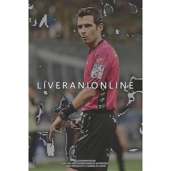 l\'arbitro Davide Ghersini di Genova Inter vs Spezia Milano 20-08-2022 Stadio Giuseppe Meazza - San Siro Campionato Serie A TIM - 2a giornata foto Roberto Garavaglia/ag. Aldo Liverani sas