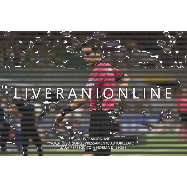 l\'arbitro Davide Ghersini di Genova Inter vs Spezia Milano 20-08-2022 Stadio Giuseppe Meazza - San Siro Campionato Serie A TIM - 2a giornata foto Roberto Garavaglia/ag. Aldo Liverani sas