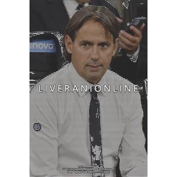 Simone Inzaghi allenatore Inter Inter vs Spezia Milano 20-08-2022 Stadio Giuseppe Meazza - San Siro Campionato Serie A TIM - 2a giornata foto Roberto Garavaglia/ag. Aldo Liverani sas