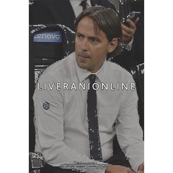 Simone Inzaghi allenatore Inter Inter vs Spezia Milano 20-08-2022 Stadio Giuseppe Meazza - San Siro Campionato Serie A TIM - 2a giornata foto Roberto Garavaglia/ag. Aldo Liverani sas