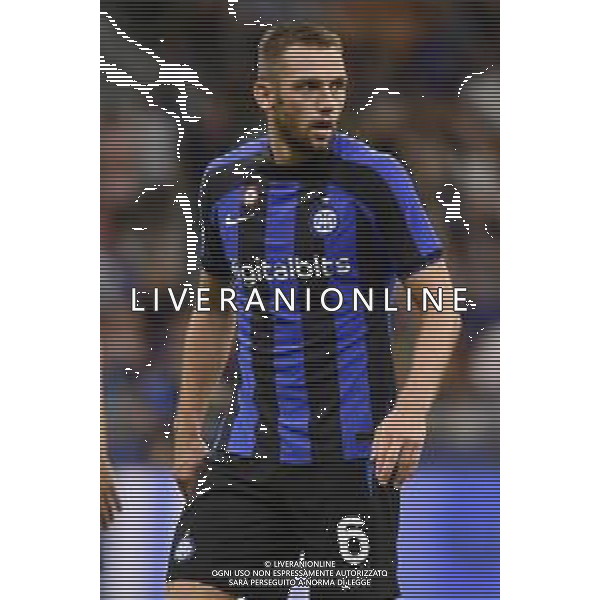 Stefan de Vrij (Inter) Inter vs Spezia Milano 20-08-2022 Stadio Giuseppe Meazza - San Siro Campionato Serie A TIM - 2a giornata foto Roberto Garavaglia/ag. Aldo Liverani sas