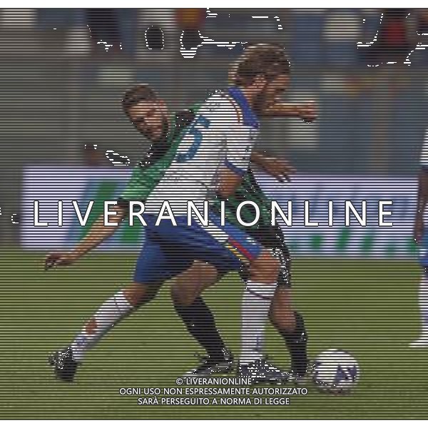 SASSUOLO - LECCE CAMPIONATO CALCIO SERIE A TIM 20.08.2022 NELLA FOTO DOMENICO BERARDI E ANTONINO GALLO ©SANTANDREA/AGENZIA ALDO LIVERANI SAS