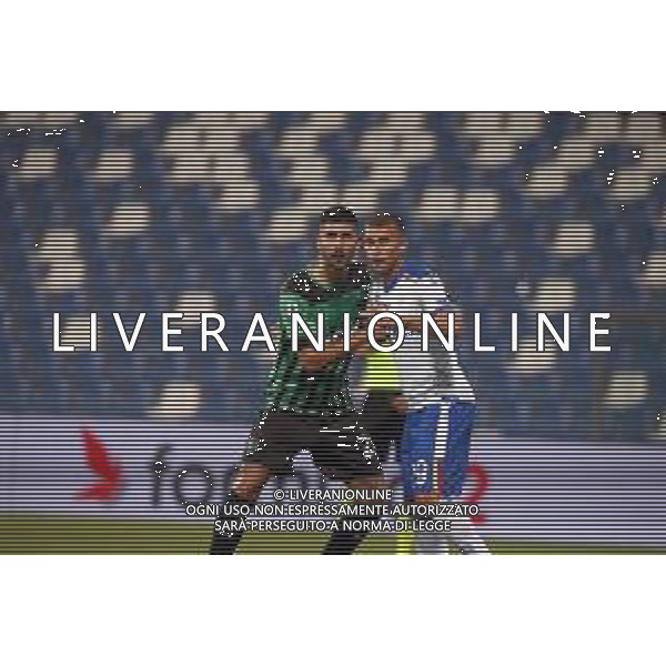 SASSUOLO - LECCE CAMPIONATO CALCIO SERIE A TIM 20.08.2022 NELLA FOTO MARTIN ERLIC E ALEXIS BLIN ©SANTANDREA/AGENZIA ALDO LIVERANI SAS