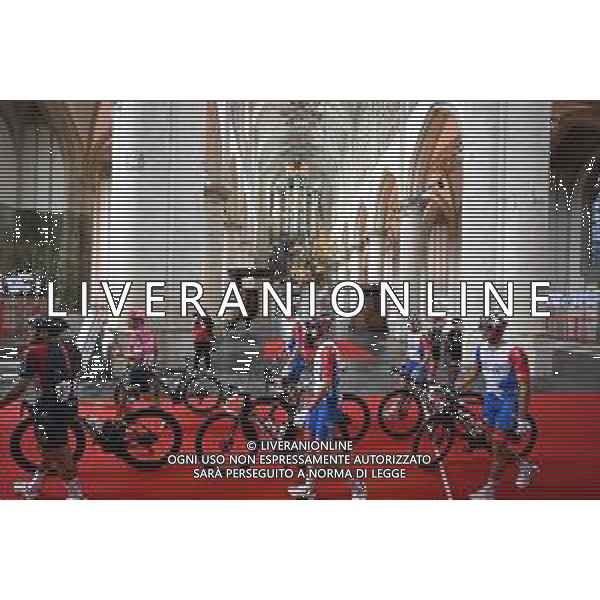 21-08-2022 Vuelta A Espana; Tappa 03 Breda - Breda; 2022, Groupama - Fdj; Pinot, Thibaut; Breda; La cattedrale di Sant\'Antonio di Padova ©SIROTTI/AGENZIA ALDO LIVERANI SAS