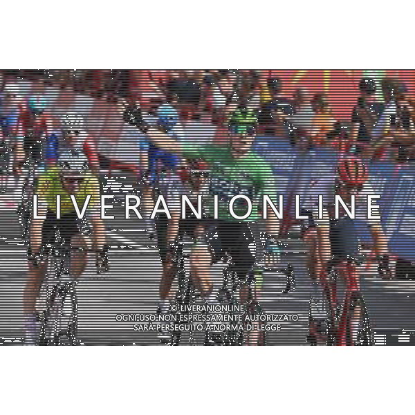 21-08-2022 Vuelta A Espana; Tappa 03 Breda - Breda; 2022, Bora - Hansgrohe; 2022, Arkea - Samsic; 2022, Trek - Segafredo; Bennett, Sam; Mc Lay, Daniel; Pedersen, Mads; Breda; ©SIROTTI/AG ALDO LIVERANI SAS