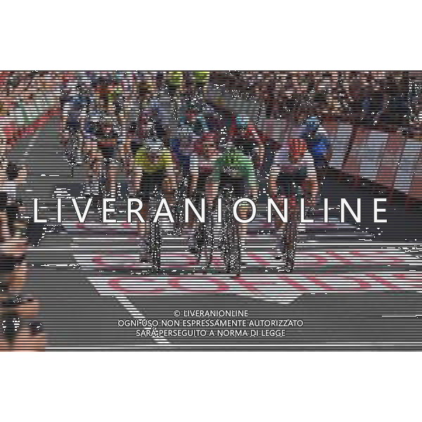 21-08-2022 Vuelta A Espana; Tappa 03 Breda - Breda; 2022, Bora - Hansgrohe; 2022, Arkea - Samsic; 2022, Trek - Segafredo; 2022, Cofidis; Bennett, Sam; Mc Lay, Daniel; Pedersen, Mads; Coquard, Bryan; Breda; ©SIROTTI/AG ALDO LIVERANI SAS
