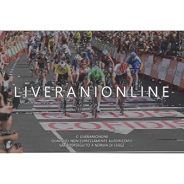 21-08-2022 Vuelta A Espana; Tappa 03 Breda - Breda; 2022, Bora - Hansgrohe; 2022, Arkea - Samsic; 2022, Trek - Segafredo; 2022, Cofidis; Bennett, Sam; Mc Lay, Daniel; Pedersen, Mads; Coquard, Bryan; Breda; ©SIROTTI/AG ALDO LIVERANI SAS
