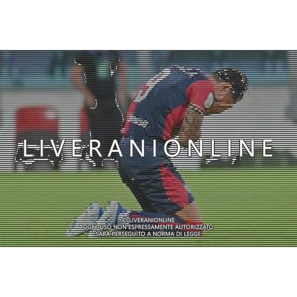 21-8-2022. Cagliari Calcio-A.S. Cittadella. 1° giornata serie B 2022/2023, stadio Unipol Domus Cagliari. Foto salvatore Moi/Aldo Liverani s.a.s. Nella foto: fallo su Gianluca Lapadula Cagliari ©MOI/AGENZIA ALDO LIVERANI SAS