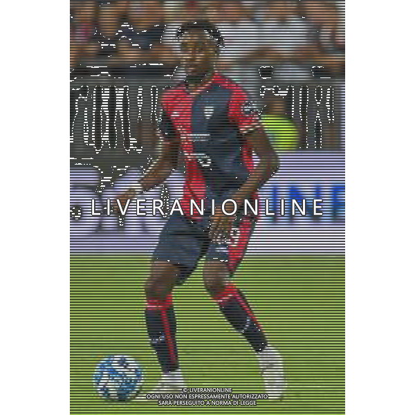21-8-2022. Cagliari Calcio-A.S. Cittadella. 1° giornata serie B 2022/2023, stadio Unipol Domus Cagliari. Foto salvatore Moi/Aldo Liverani s.a.s. Nella foto: Antoine Makoumbou Cagliari ©MOI/AGENZIA ALDO LIVERANI SAS