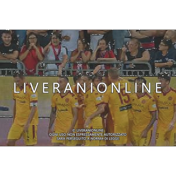 21-8-2022. Cagliari Calcio-A.S. Cittadella. 1° giornata serie B 2022/2023, stadio Unipol Domus Cagliari. Foto salvatore Moi/Aldo Liverani s.a.s. Nella foto: Gol del Cittadella in trasferta contro il Cagliari. Segna: Asencio Cittadella ©MOI/AGENZIA ALDO LIVERANI SAS