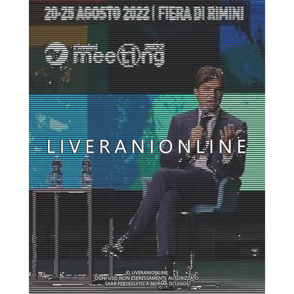 Meeting di Rimini 2022 - Una Passione Per l\'Uomo 22/08/2022 - nella foto: Francesco Acquaroli ©Claudio Zamagni/Agenzia Aldo Liverani s.a.s. /AGENZIA ALDO LIVERANI SAS