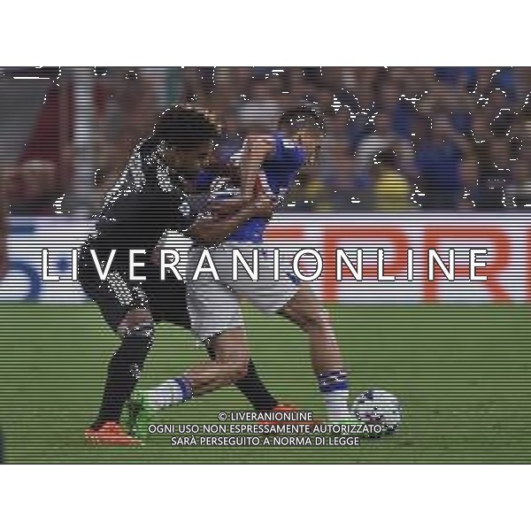 Weston McKennie (Juventus) e Filip Djuricic (Sampdoria) Sampdoria vs Juventus Genova 22-08-2022 Stadio Luigi Ferraris - Marassi Campionato Serie A TIM - 2a giornata foto Roberto Garavaglia/ag. Aldo Liverani sas /AGENZIA ALDO LIVERANI SAS