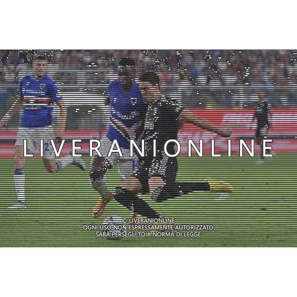 Dusan Vlahovic (Juventus) occasione da gol Sampdoria vs Juventus Genova 22-08-2022 Stadio Luigi Ferraris - Marassi Campionato Serie A TIM - 2a giornata foto Roberto Garavaglia/ag. Aldo Liverani sas /AGENZIA ALDO LIVERANI SAS