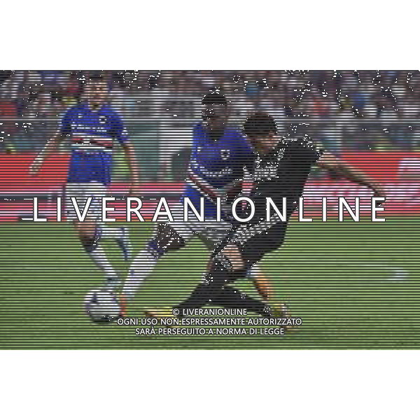 Dusan Vlahovic (Juventus) occasione da gol Sampdoria vs Juventus Genova 22-08-2022 Stadio Luigi Ferraris - Marassi Campionato Serie A TIM - 2a giornata foto Roberto Garavaglia/ag. Aldo Liverani sas /AGENZIA ALDO LIVERANI SAS