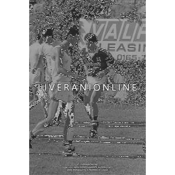 RETROSPETTIVA EDU MARANGON, Carlos Eduardo Marangon, CALCIATORE NELLA FOTO CON LA MAGLIA DEL TORINO CALCIO NEL 1988-1989 ©ARCHIVIO/AGENZIA ALDO LIVERANI SAS
