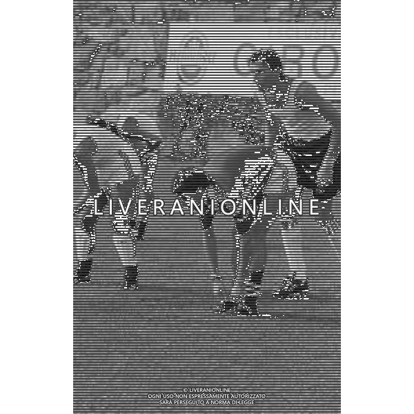 RETROSPETTIVA EDU MARANGON, Carlos Eduardo Marangon, CALCIATORE NELLA FOTO CON LA MAGLIA DEL TORINO CALCIO NEL 1988-1989 ©ARCHIVIO/AGENZIA ALDO LIVERANI SAS
