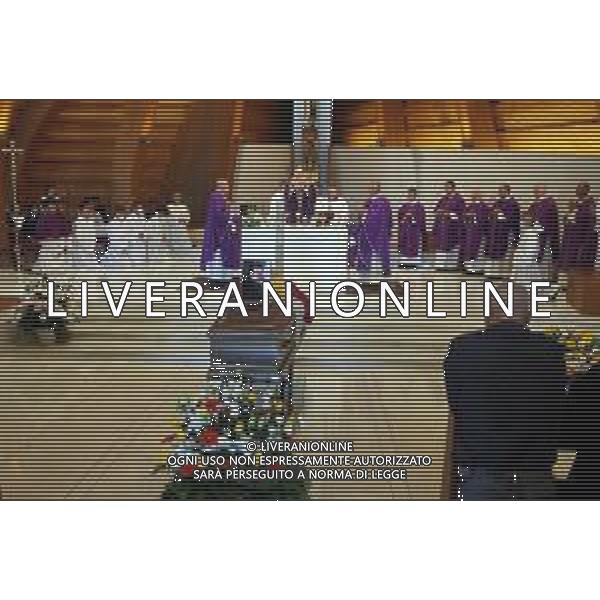 IMOLA 23 08 2022 CHIESA DI SAN PIO IN PEDAGNA FUNERALE DI DON LUCA DALFIUME NELLA FOTO VESCOVO GIOVANNI MOSCIATTI ©SANNA/AGENZIA ALDO LIVERANI SAS