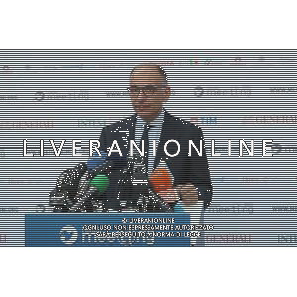 Meeting di Rimini 2022 - Una Passione Per l\'Uomo 23/08/2022 - nella foto: enrico letta ©Claudio Zamagni/Agenzia Aldo Liverani s.a.s. /AGENZIA ALDO LIVERANI SAS