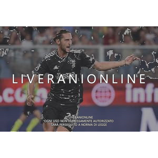 Adrien Rabiot (Juventus) esulta dopo il gol dell\'1 a 0 poi annullato dal VAR per fuorigioco Sampdoria vs Juventus Genova 22-08-2022 Stadio Luigi Ferraris - Marassi Campionato Serie A TIM - 2a giornata foto Roberto Garavaglia/ag. Aldo Liverani sas
