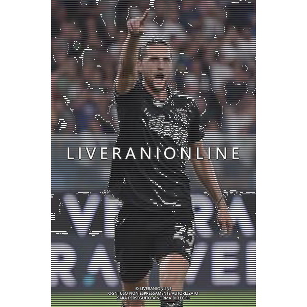 Adrien Rabiot (Juventus) esulta dopo il gol dell\'1 a 0 poi annullato dal VAR per fuorigioco Sampdoria vs Juventus Genova 22-08-2022 Stadio Luigi Ferraris - Marassi Campionato Serie A TIM - 2a giornata foto Roberto Garavaglia/ag. Aldo Liverani sas