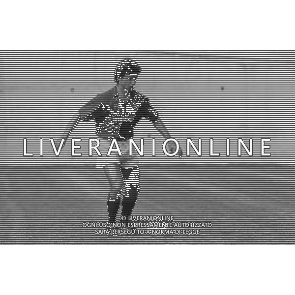 RETROSPETTIVA FRANCESCO ROMANO CALCIATORE NELLA FOTO CON LA MAGLIA DEL TORINO CALCIO NELL\'ANNO 1990-1991 AG ALDO LIVERANI SAS