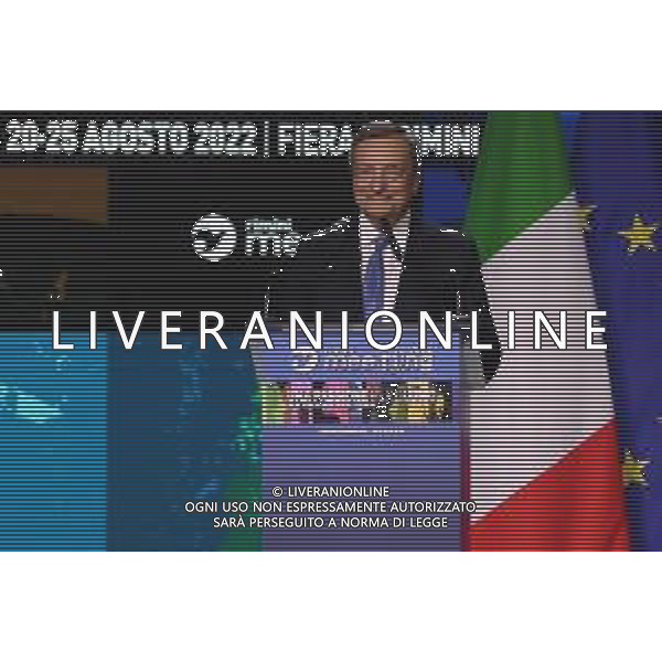 Meeting di Rimini 2022 - Una Passione Per l\'Uomo 24/08/2022 - nella foto: Il Presidente del Consiglio Mario Draghi al meeting di Rimini ©Claudio Zamagni/Agenzia Aldo Liverani s.a.s.