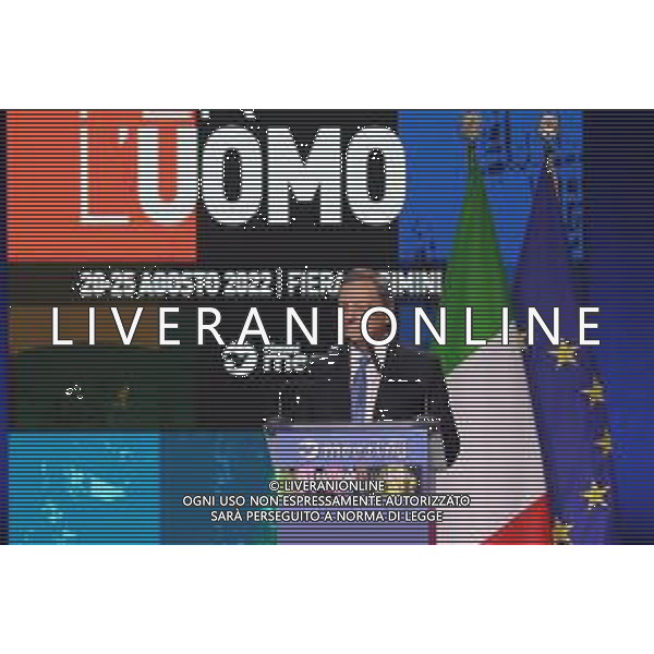 Meeting di Rimini 2022 - Una Passione Per l\'Uomo 24/08/2022 - nella foto: Il Presidente del Consiglio Mario Draghi al meeting di Rimini ©Claudio Zamagni/Agenzia Aldo Liverani s.a.s.