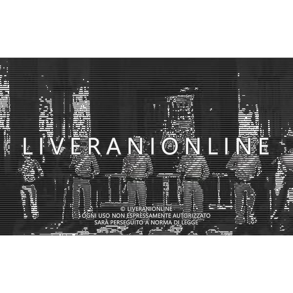 RETROSPETTIVA RENATO CURCIO FONDATORE DELLE BRIGATE ROSSE E SOCIOLOGO NELLA FOTO RENATO CURCIO PROCESSO A MILANO NELL\'ANNO 1977 AG ALDO LIVERANI SAS