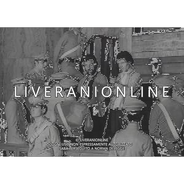 RETROSPETTIVA RENATO CURCIO FONDATORE DELLE BRIGATE ROSSE E SOCIOLOGO NELLA FOTO RENATO CURCIO PROCESSO A MILANO NELL\'ANNO 1977 AG ALDO LIVERANI SAS