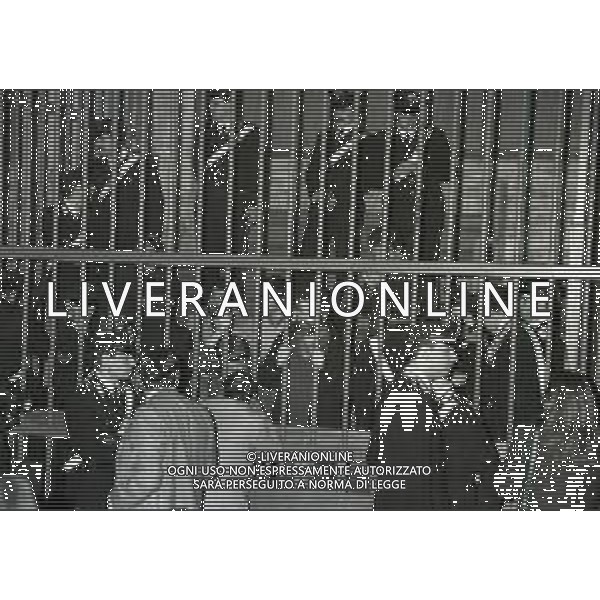 RETROSPETTIVA RENATO CURCIO FONDATORE DELLE BRIGATE ROSSE E SOCIOLOGO  NELLA FOTO RENATO CURCIO PROCESSO A MILANO NELL\'ANNO 1981  AG ALDO LIVERANI SAS 