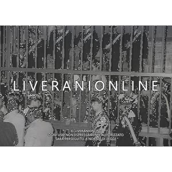 RETROSPETTIVA RENATO CURCIO FONDATORE DELLE BRIGATE ROSSE E SOCIOLOGO  NELLA FOTO RENATO CURCIO PROCESSO A MILANO NELL\'ANNO 1981  AG ALDO LIVERANI SAS 