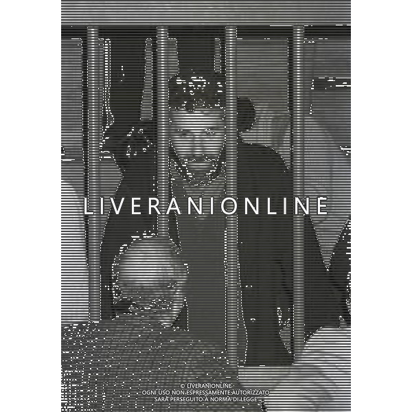 RETROSPETTIVA RENATO CURCIO FONDATORE DELLE BRIGATE ROSSE E SOCIOLOGO  NELLA FOTO RENATO CURCIO PROCESSO A MILANO NELL\'ANNO 1981  AG ALDO LIVERANI SAS 