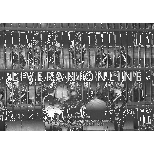 RETROSPETTIVA RENATO CURCIO FONDATORE DELLE BRIGATE ROSSE E SOCIOLOGO  NELLA FOTO RENATO CURCIO PROCESSO A MILANO NELL\'ANNO 1981  AG ALDO LIVERANI SAS 
