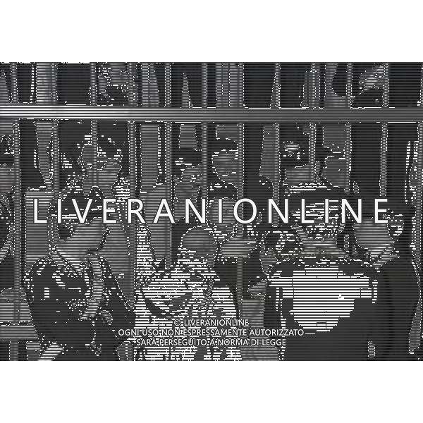 RETROSPETTIVA RENATO CURCIO FONDATORE DELLE BRIGATE ROSSE E SOCIOLOGO  NELLA FOTO RENATO CURCIO PROCESSO A MILANO NELL\'ANNO 1981  AG ALDO LIVERANI SAS 
