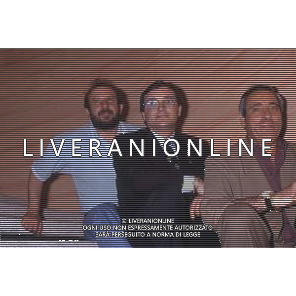 I Trettre\' , trio comico napoletano, composto da Gino Cogliandro, Edoardo Romano e Mirko Setaro Nella foto nel 1991 AG ALDO LIVERANI SAS