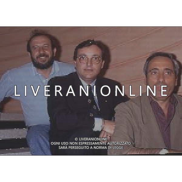 I Trettre\' , trio comico napoletano, composto da Gino Cogliandro, Edoardo Romano e Mirko Setaro Nella foto nel 1991 AG ALDO LIVERANI SAS