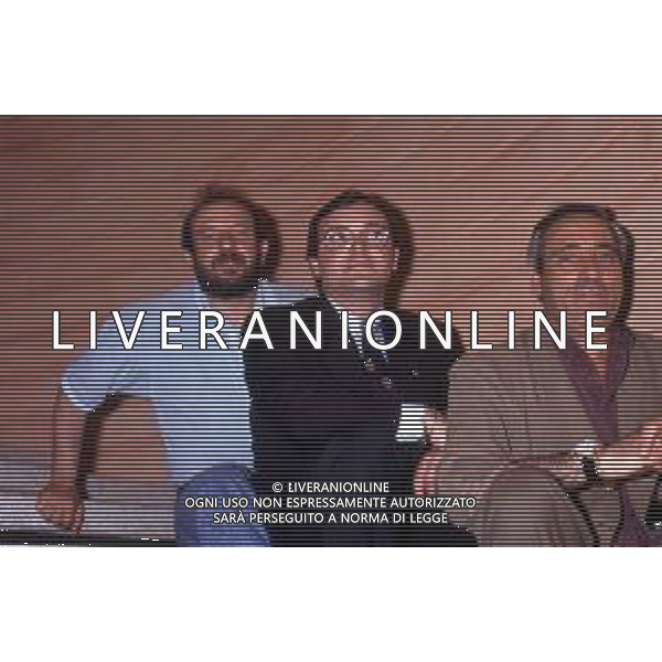 I Trettre\' , trio comico napoletano, composto da Gino Cogliandro, Edoardo Romano e Mirko Setaro Nella foto nel 1991 AG ALDO LIVERANI SAS