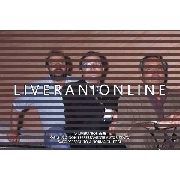 I Trettre\' , trio comico napoletano, composto da Gino Cogliandro, Edoardo Romano e Mirko Setaro Nella foto nel 1991 AG ALDO LIVERANI SAS