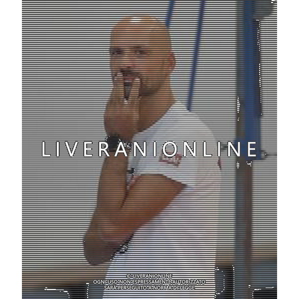 IMOLA 24 08 2022 CLAI IMOLA PALLAVOLO SERIE B1 PRIMO ALLENAMENTO NELLA FOTO NELLO CALIENDO ALLENATORE foto gianni sanna-ag aldo liverni sas