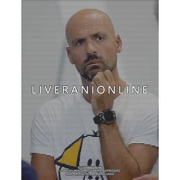 IMOLA 24 08 2022 CLAI IMOLA PALLAVOLO SERIE B1 PRIMO ALLENAMENTO NELLA FOTO NELLO CALIENDO ALLENATORE foto gianni sanna-ag aldo liverni sas